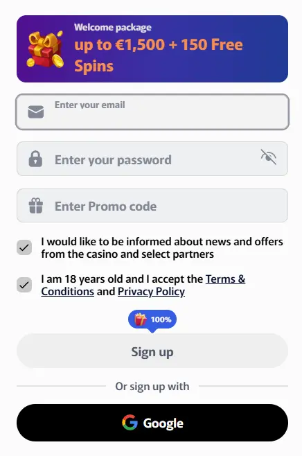 wbetz sign up